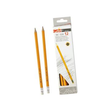 Creion cu guma Scriva 12/set de la Sanito Distribution Srl