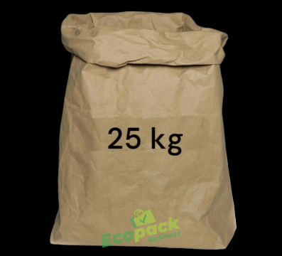 Saci din hartie 50x91x16 cm 25 kg (25 buc/set) de la Ecopack Business Srl