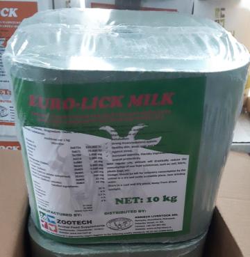 Supliment mineralo-vitaminizat pt vaci lapte Euro Lick Milk de la Agrieco Livestock Srl
