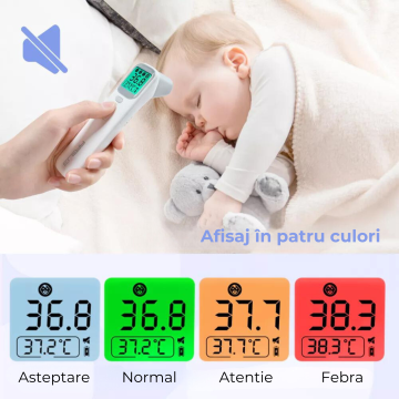 Termometru cu infrarosu pentru bebelusi, adulti si obiecte de la Universul Mamicilor si Bebelusilor Srl