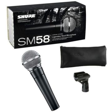 Microfon profesional Shure SM-58, cardiod, dinamic, vocal