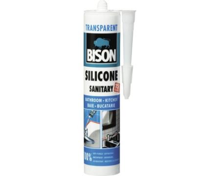 Silicon sanitar Bison, 280ml, transparent
