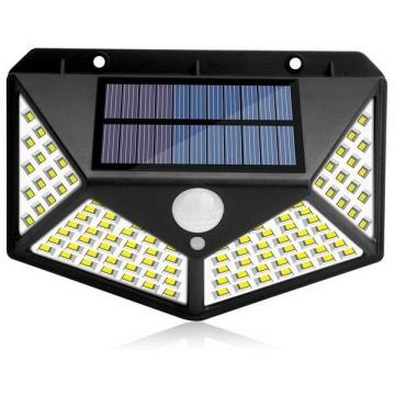 Lampa solara JRH cu senzor de lumina si miscare, 100 x LED de la Startreduceri Exclusive Online Srl - Magazin Online - Cadour