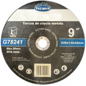 Disc pentru taiere metal 230x1.6x22.2 mm de la Select Auto Srl
