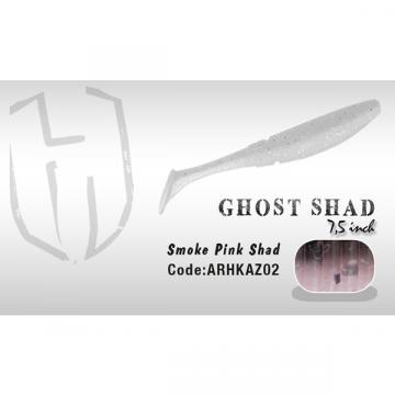 Naluca Shad Ghost 7.5cm Smoke Pink Herakles