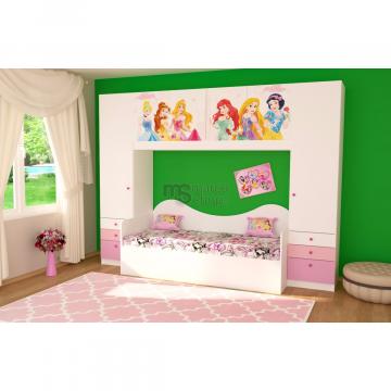 Mobilier camera pentru copii Princess de la Marco Mobili Srl