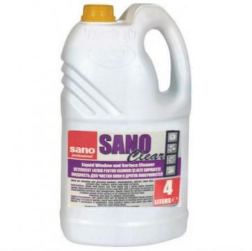 Detergent Sano pentru geamuri 4 litri de la Sc Atu 4biz Srl
