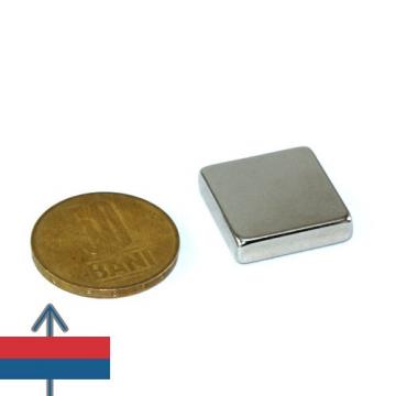 Magnet neodim bloc 20 x 20 x 5 mm de la Magneo Smart