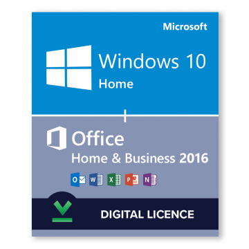 Licenta Windows 10 Home + Microsoft Office 2016 de la Digital Content Distribution LTD