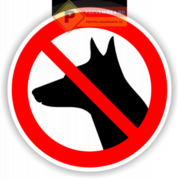 Etichete interzis cu animale de companie de la Prevenirea Pentru Siguranta Ta G.i. Srl