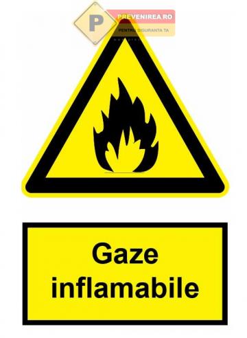 Indicator pentru gaze inflamabile