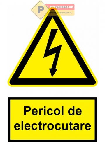 Indicator pericol de electrocutare de la Prevenirea Pentru Siguranta Ta G.i. Srl