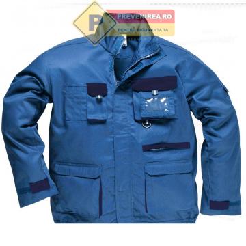 Jachete pentru lucru albastre de la Prevenirea Pentru Siguranta Ta G.i. Srl