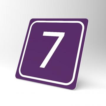 Placuta de securitate violet 7 de la Prevenirea Pentru Siguranta Ta G.i. Srl