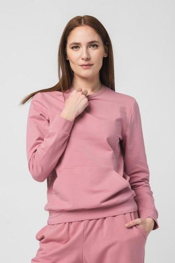 Bluza Coton casual femei Pink-M
