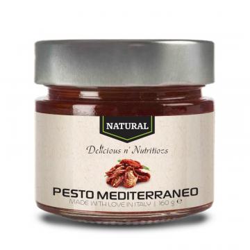 Sos Delicious Natural pesto mediterraneo - 160 grame