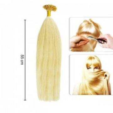 Extensii microrings par natural blond auriu de la Produse Online 24h Srl
