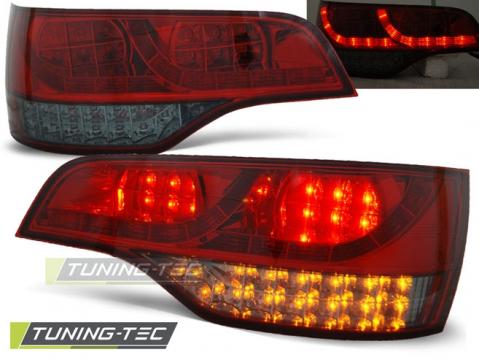 Stopuri LED compatibile cu Audi Q7 06-09 Rosu Fumuriu LED de la Kit Xenon Tuning Srl