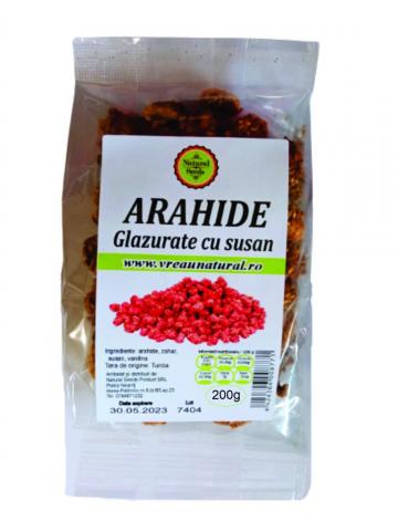 Arahide glazurate cu susan 200 gr, Natural Seeds Product de la Natural Seeds Product SRL