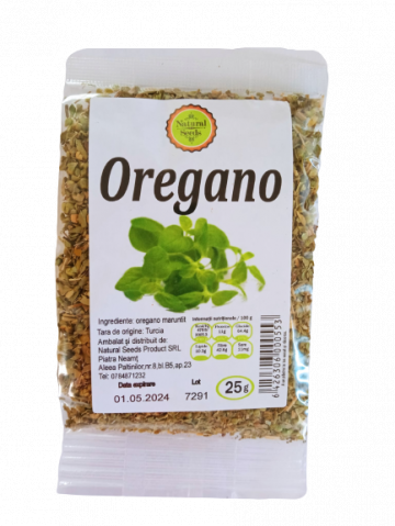 Oregano maruntit 25g, Natural Seeds Product de la Natural Seeds Product SRL