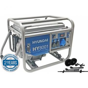Generator de curent monofazat, putere 8 kVA, Hyundai HY8001