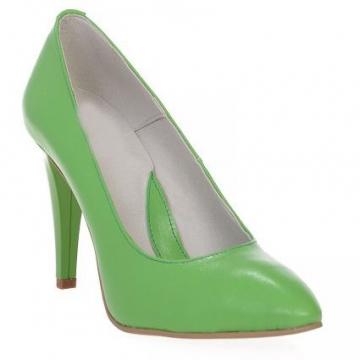 Pantofi dama Mini Stiletto, verde de la Ana Shoes Factory Srl