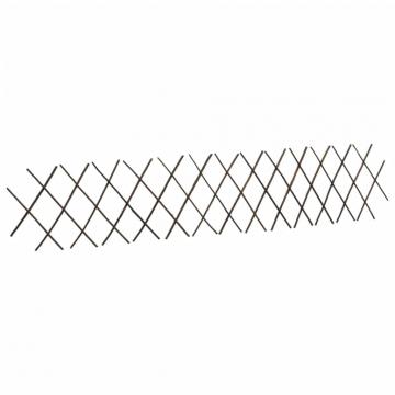 Garduri cu zabrele, 5 buc.,180 x 30 cm, salcie de la VidaXL