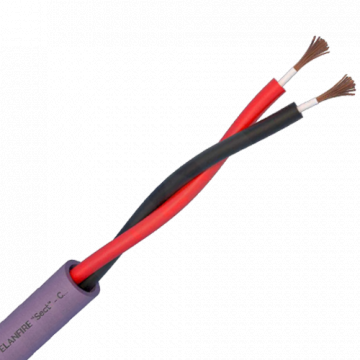 Cablu EVAC 2x1.5 PH120, LSZH, 100m - Elan ELN120-EVAC2x15