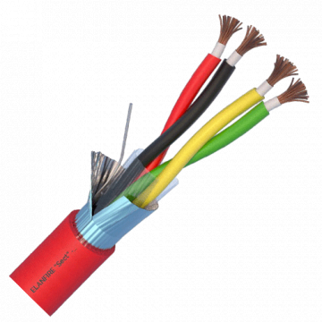 Cablu de incendiu E120 - 2x2x1.0mm, 100m - Elan ELN120-2x2x1