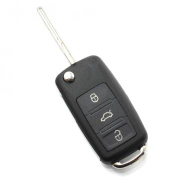 Carcasa cheie briceag cu 3 butoane Audi A8