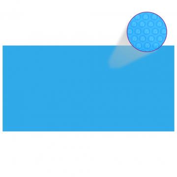 Prelata piscina, albastru, 400 x 200 cm, PE