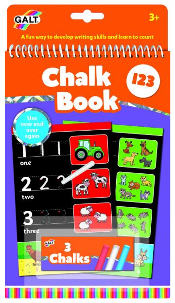 Joc educativ Chalk Book - 123