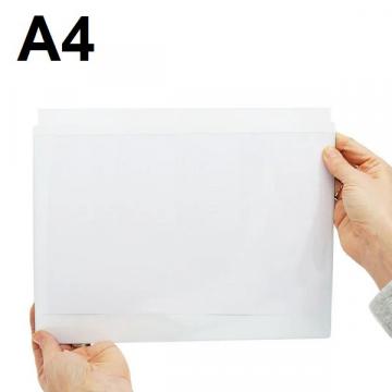 Buzunar magnetic A4, pentru fotografii si documente, alb