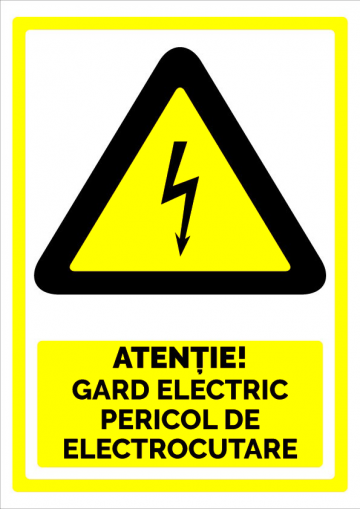 Indicator gard electric de la Prevenirea Pentru Siguranta Ta G.i. Srl