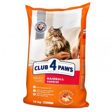 Hrana pisici Hairball Control 14 kg - Club 4 Paws