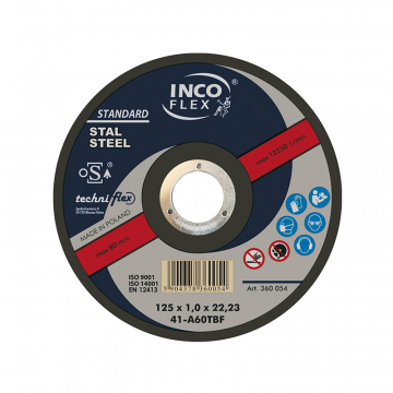 Disc debitare metal 125x1.6 Incoflex de la Timar Distrib Srl