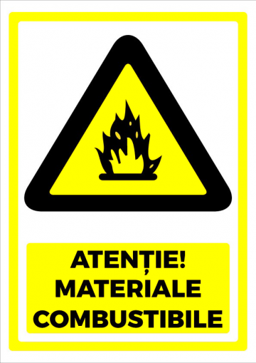 Indicator materiale combustibile de la Prevenirea Pentru Siguranta Ta G.i. Srl
