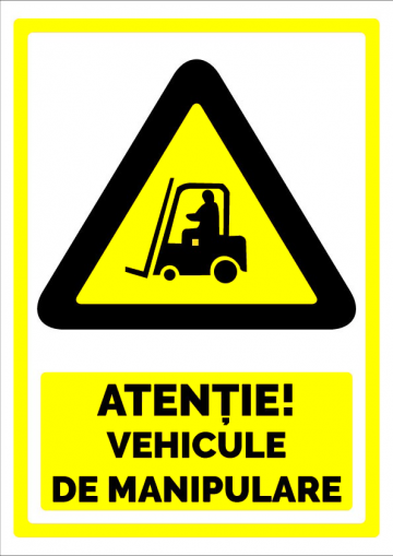 Indicator pentru atentie vehicule de manipulare de la Prevenirea Pentru Siguranta Ta G.i. Srl