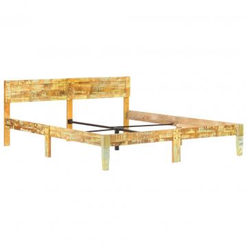 Cadru de pat, 180 x 200 cm, lemn masiv reciclat de la VidaXL