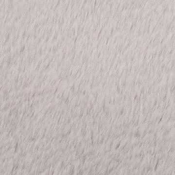 Covor, gri, 160 cm, blana ecologica de iepure de la VidaXL