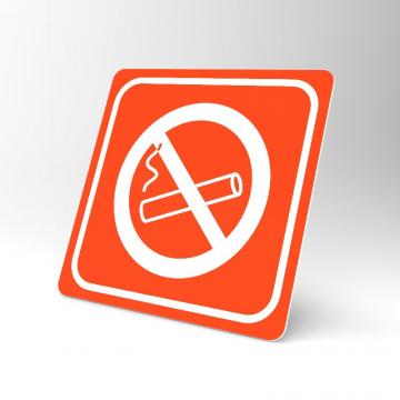 Placuta portocalie fumatul interzis