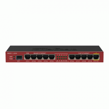 Router 5 x Fast Ethernet, 5 x Gigabit, 1 x SFP, 1 x PoE