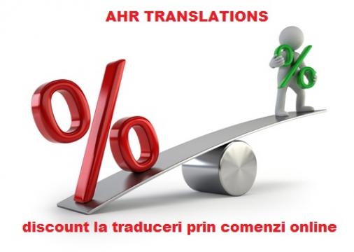 Servicii de traduceri cu livrare rapida in Romania de la Agentia Nationala AHR Traduceri