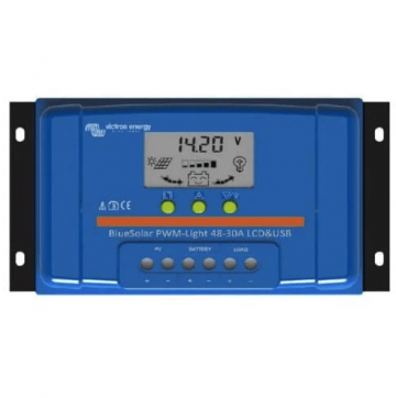 Regulator Victron Energy BlueSolar LCDUSB 12-24V/10A de la Green Seiro Montage