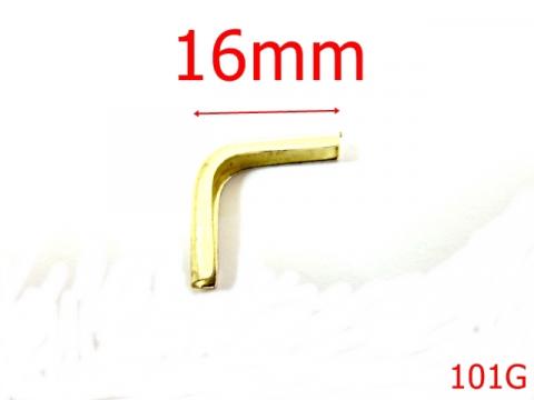 Coltar 16 mm Gold 16 mm gold 3C8 C10 101G