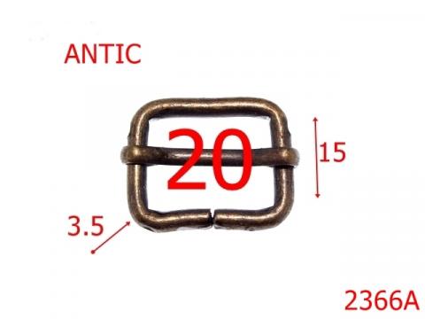 Catarama de reglaj 20 mm 2366A de la Metalo Plast Niculae & Co S.n.c.
