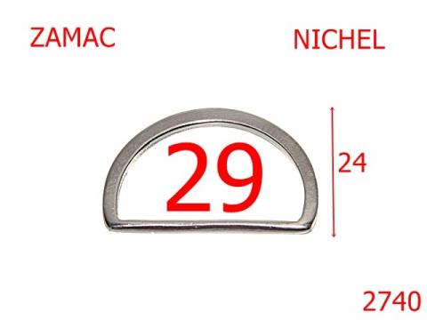 Inel D 26 mm nichel 3D1 2740 de la Metalo Plast Niculae & Co S.n.c.