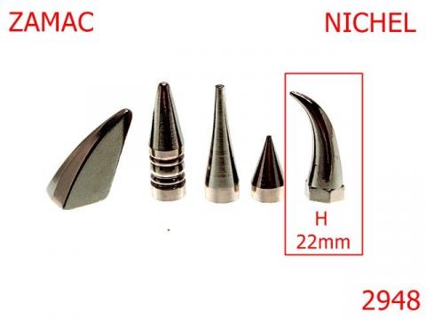 Crampon zgarda 22 mm nichel AC44 2948 de la Metalo Plast Niculae & Co S.n.c.