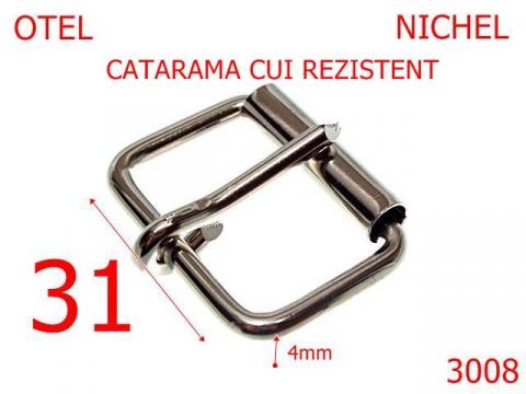 Catarama cu rola 31 mm 4 nichel 7F5 7E7 1C1/6H4 3008 de la Metalo Plast Niculae & Co S.n.c.