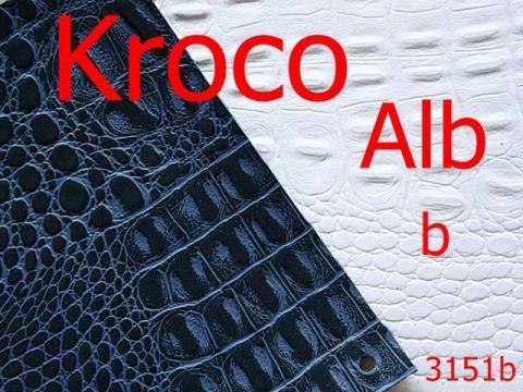 Piele artificiala Kroco 1.4 ML alb 3151b de la Metalo Plast Niculae & Co S.n.c.